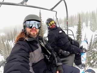 Taking the lower runs to stay below the fog