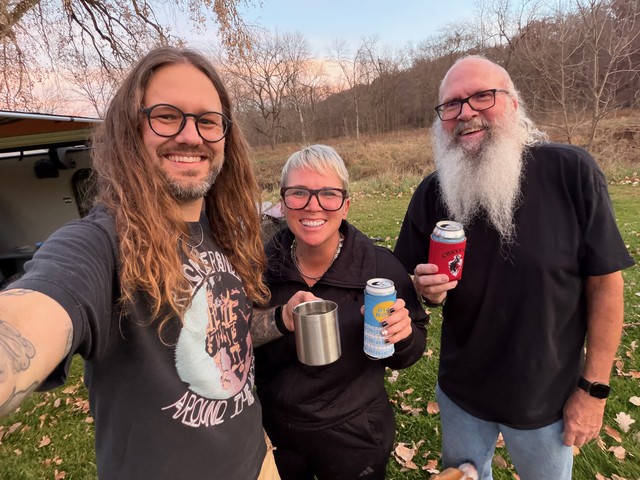 All set up and ready to hang