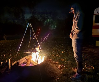 Warmin up some shrimp packets