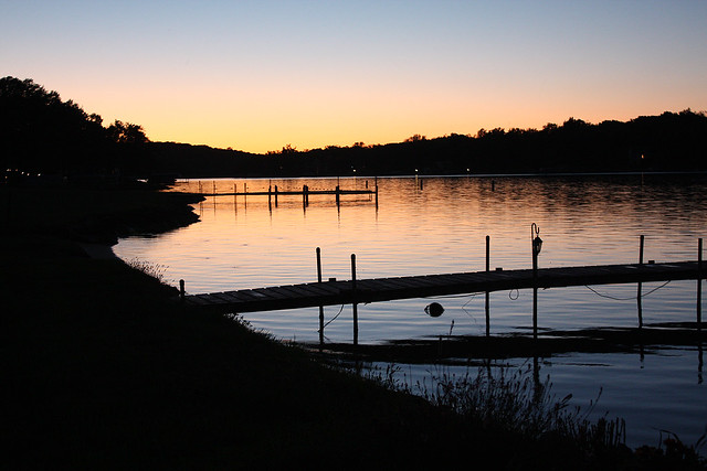 Sunset at Lake Panorama