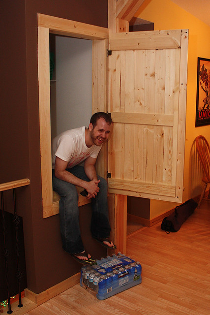 Hanging out in some cubby