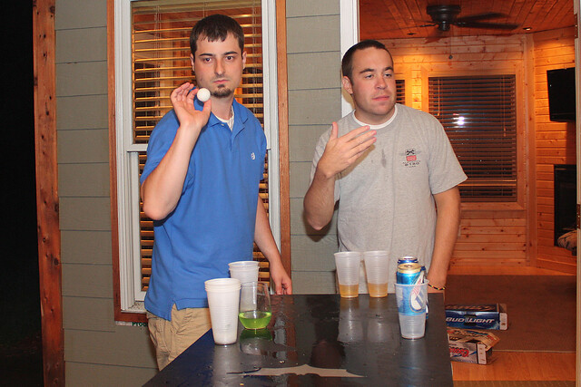 Beer pong