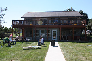 Will Pratt - The back of the lake house