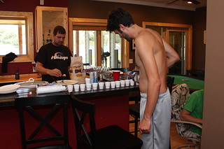 Chuck McGrane - Pouring shots