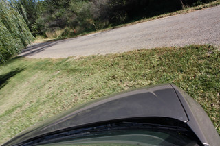 Had to do a little offroading...