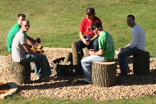 Will Pratt - Dudes hanging out by the unlit campfire