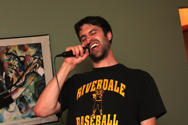 Josh singing Metallica