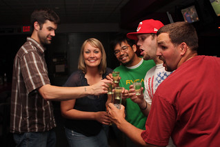 Chuck McGrane - Tobbie always wants shots.