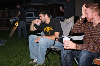 Sean Rankin - Beer shot Rankin in the face