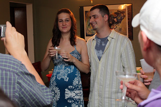 Thanking everyone for coming