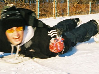 frame - Laying on the snowboard
