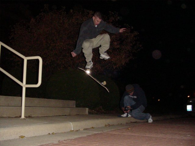 Dan trying to land something...