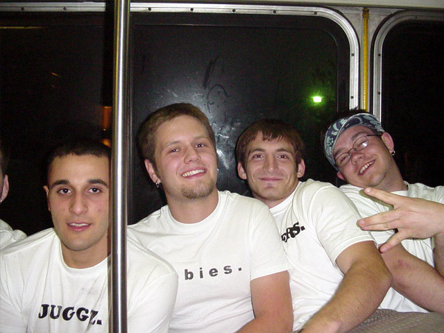 Maurice, Me, Aaron, and Zach