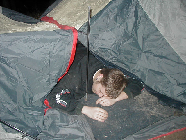 Screw it, I'm sleeping here anyway