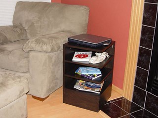 My more practically sized, $83 version of the $300 Pottery Barn Bookcase