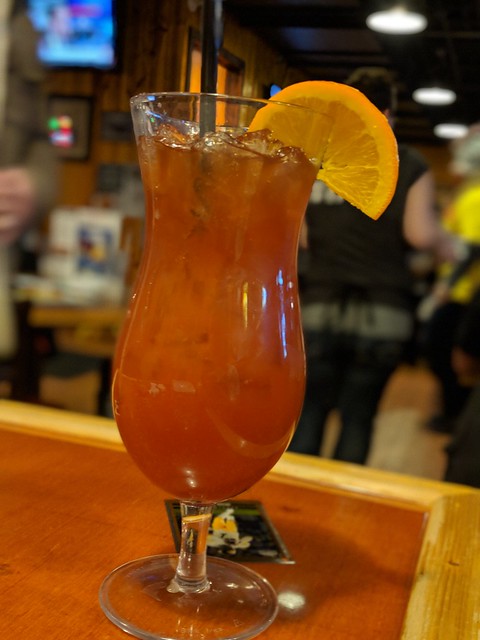 Starting off with a round of hurricanes at Buzzard BIlly's