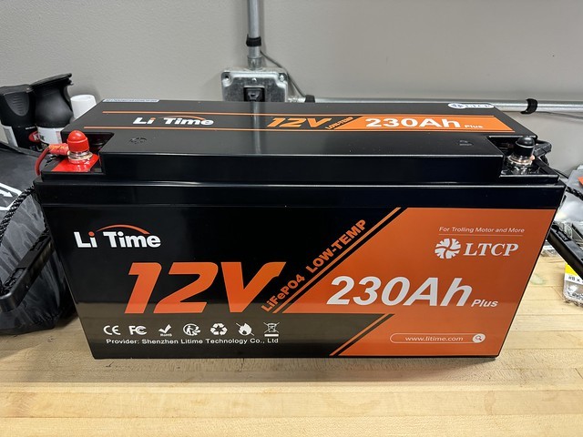 Camper battery upgrade