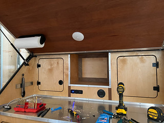 Building - New galley light installed.