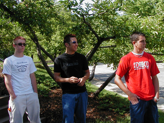 Zack Rickey, James, and Travis