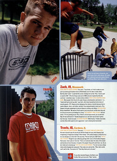 Zach and Travis in YM Magazine