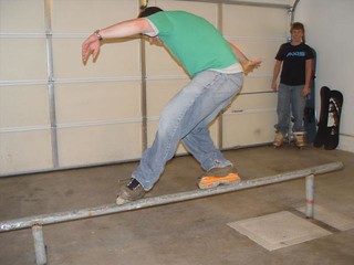 Zach with a Topside Acid in the garage