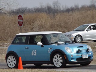 Mini Cooper at the Saylorville SCCA event