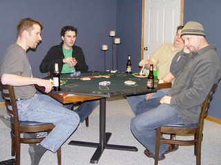 Doug Moore - Doug, MH, Nick, and Rico playing Poker