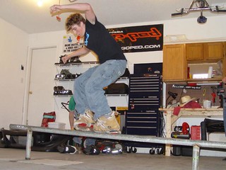 Cullen hitting an Alley-opp Soyale in the garage