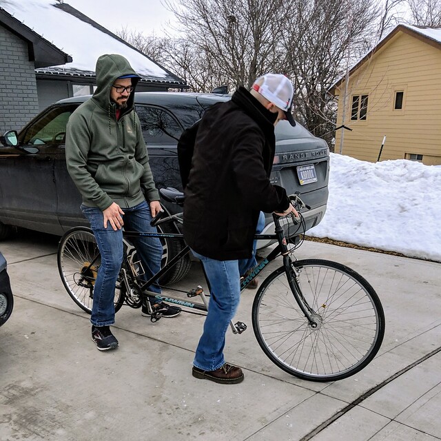 Tryin out the Tandem