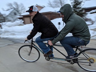 Biking - Tandem boys