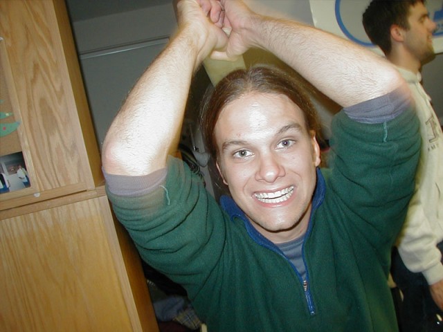 Bout to get slammed in the head with a bottle of UV