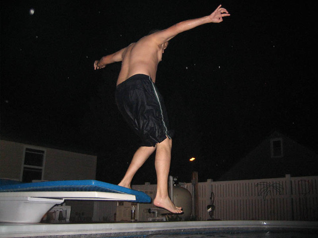 "soaping" across the mat