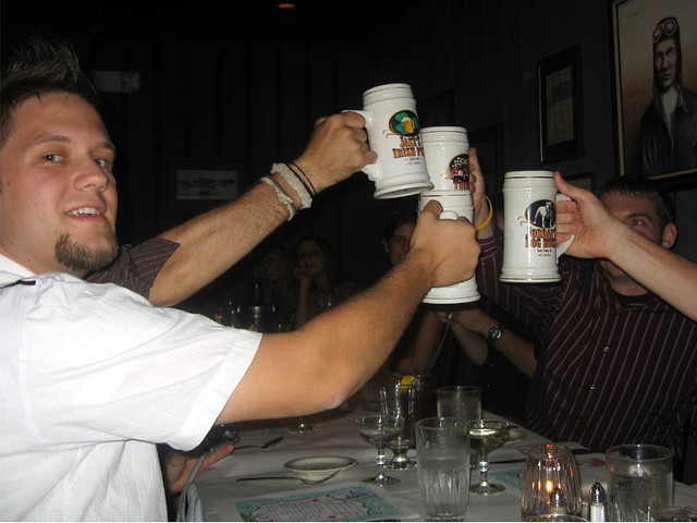 The sweet mugs Zach got us