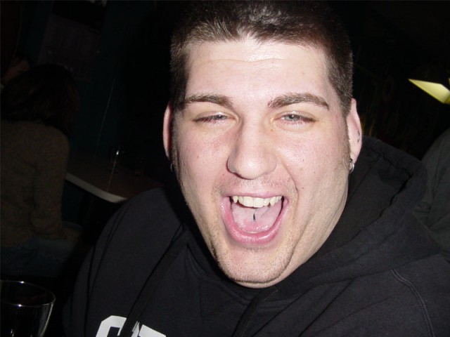 Kevi and his sweet tongue ring