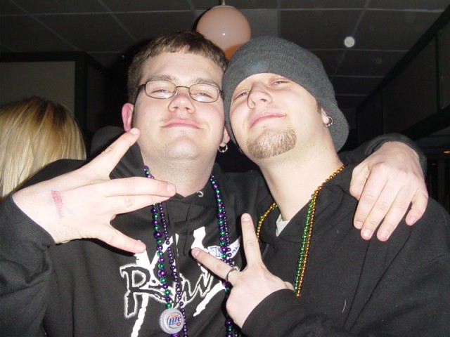 Zach and I at the Hilltop