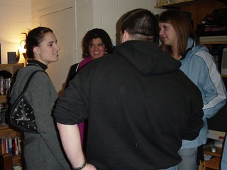 Hanging out in our room