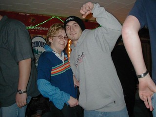 Aaron and Bre @ the Delt House