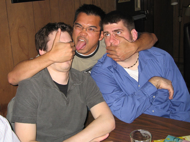 See no evil, be retarded, speak no evil