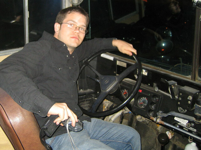 Zach in the Bus