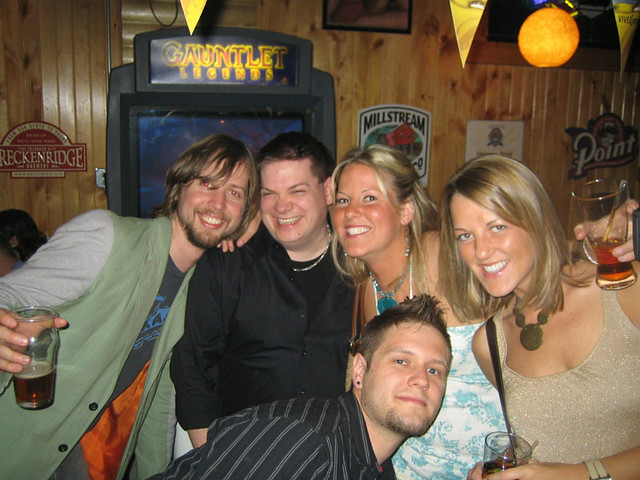 With teresa and her sister