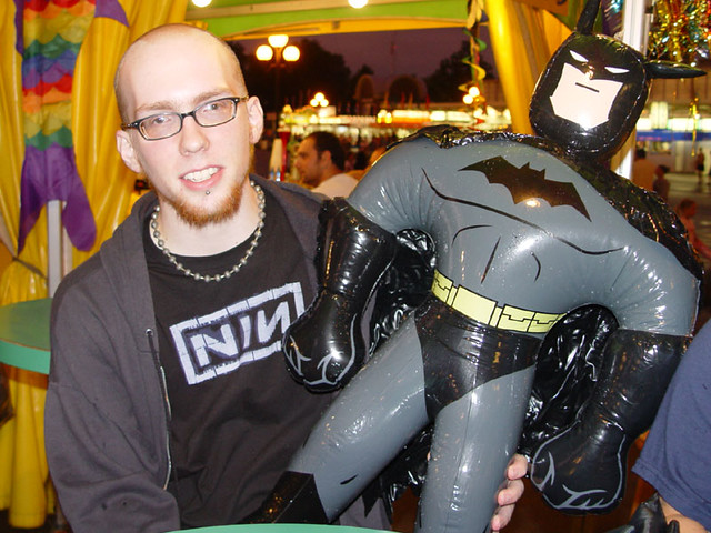 Vic and Batman