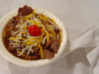 Hot Beef Sundae - the advertisement was much prettier.  It still tasted awesome though.
