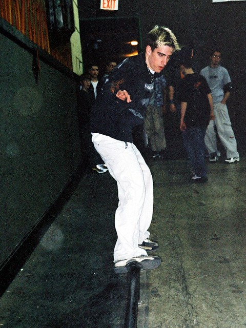 Jordan sliding a rail