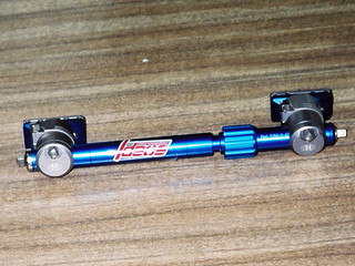 Some dude broke his leg soaping - this is the bar that was on his leg.