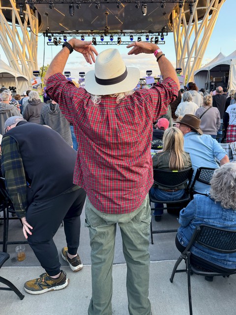Jeff gettin into it